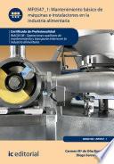 libro Mantenimiento Básico De Máquinas E Instalaciones En La Industria Alimentaria. Inaq0108